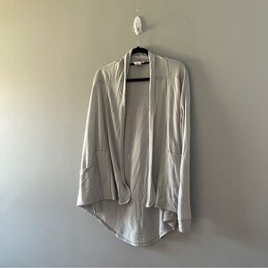 For the Republic Gray Open Front Cardigan Sweater Size Small